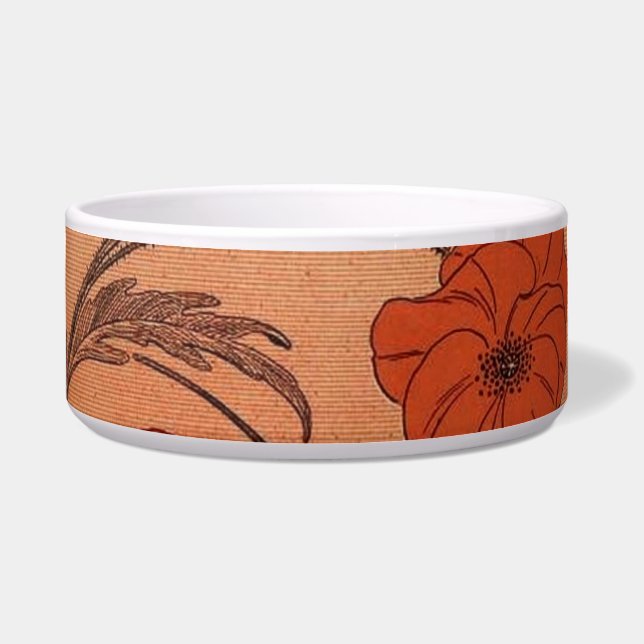 Tigela Flores Selvagens Pet Bowl (Frente)