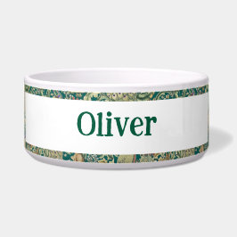 Tigela Floresta de William Morris Vitoriano Personalizado