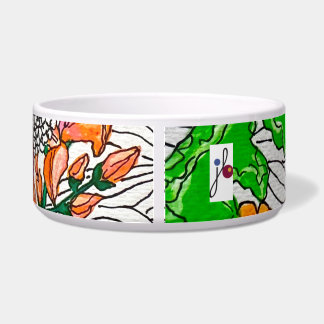Tigela Flower Arranging Pet Bowl