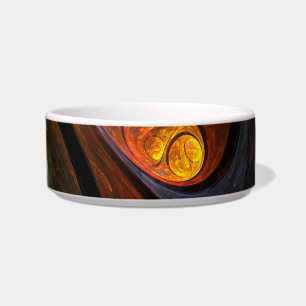 Tigela Fluid Connection Abstrato Art Cat Bowl