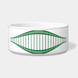 Tigela Folha de Folha Cinemática Pet Bowl - Design Dinâmi