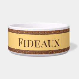 Tigela Folha de outono Elegante