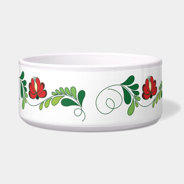 Tigela Folha tradicional de matô húngaro (Frente)