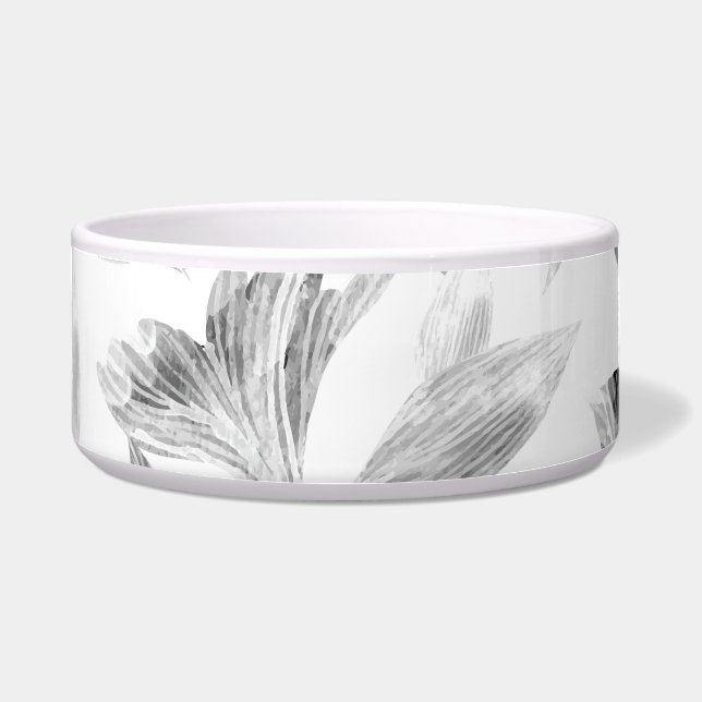 Tigela Folhas de cor aquosa 8 (Frente)