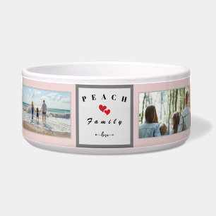Tigela Foto 6 personalizável da minha família feliz