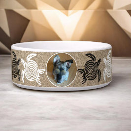Tigela Foto Personalizada de Animal de Estimação Tartarug