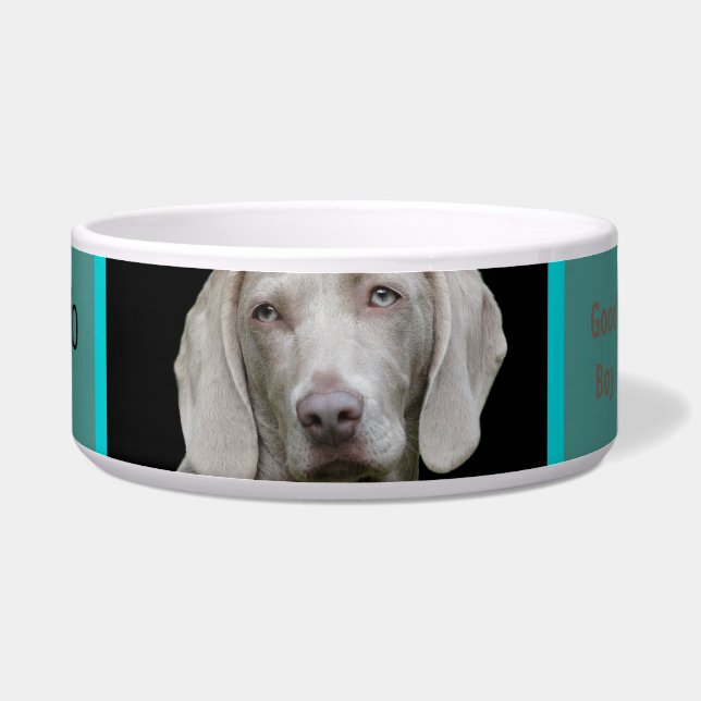Tigela Foto personalizada de cão (Direita)