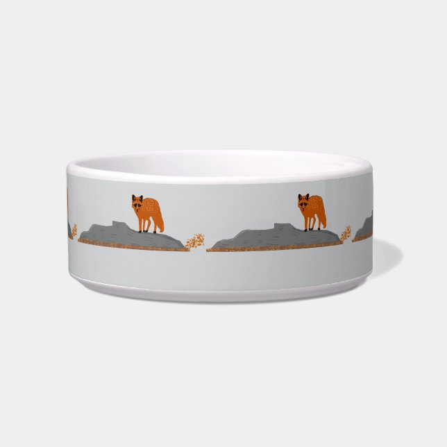 Tigela 🦊 Fox on the Rock Pet Bowl (Frente)