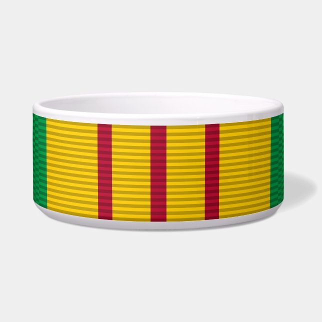 Tigela Friso da Medalha do Serviço Vietnã (Frente)