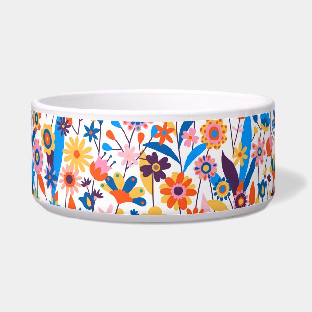 Tigela Fundo Floral Multicolor Exótico-32939 (Frente)