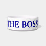TIGELA FUNNY BOWLS<br><div class="desc">Quem ganha mais atenção em casa? O gato! O Chefe!</div>
