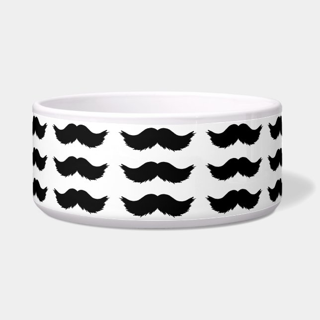Tigela Furry Black Mustache (Frente)
