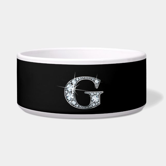 Tigela G "Diamond Bling" Pet Bowl (Frente)