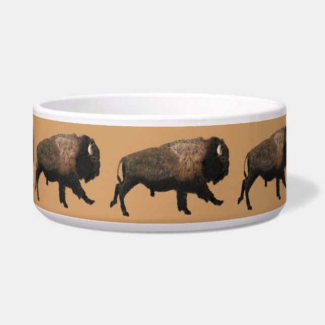 Tigela Galloping Bison (Direita)