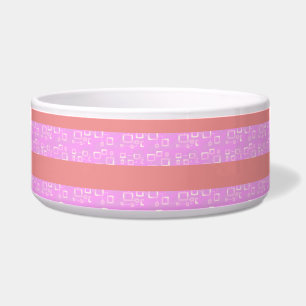 Tigela Gamas Geométricas Rosa