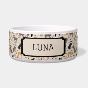 Tigela Garras-do-norte e boi-do-cão