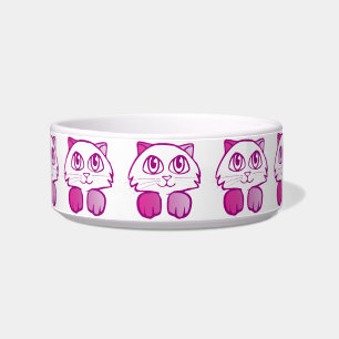 Tigela Gatinho roxo