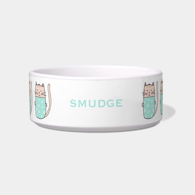 Tigela Gato Cinto (Frente)