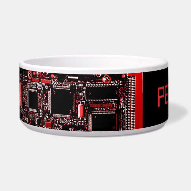 Tigela Gato de cão Vermelho 2 Circuit (Esquerda)