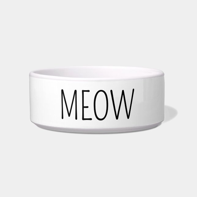 Tigela Gato de Miau (Frente)
