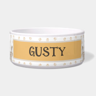 Tigela Gato de Pet de Arte de Gatinhos e Gatinhas