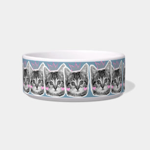 Tigela Gato Fofo e Divertido