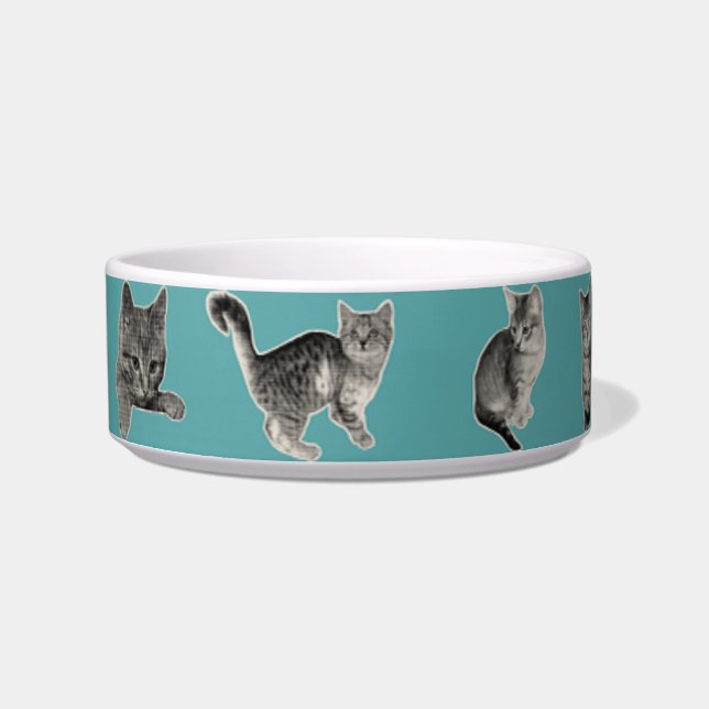 Tigela Gato Fofo e Engraçado  (Frente)