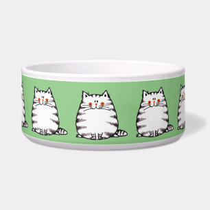 Tigela gato gordo