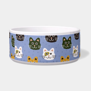 Tigela Gatos de desenho animado fofos