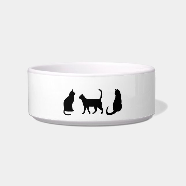 Tigela Gatos pretos  (Frente)