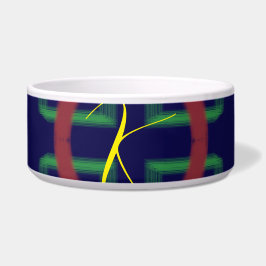 Tigela Geométrico Azul