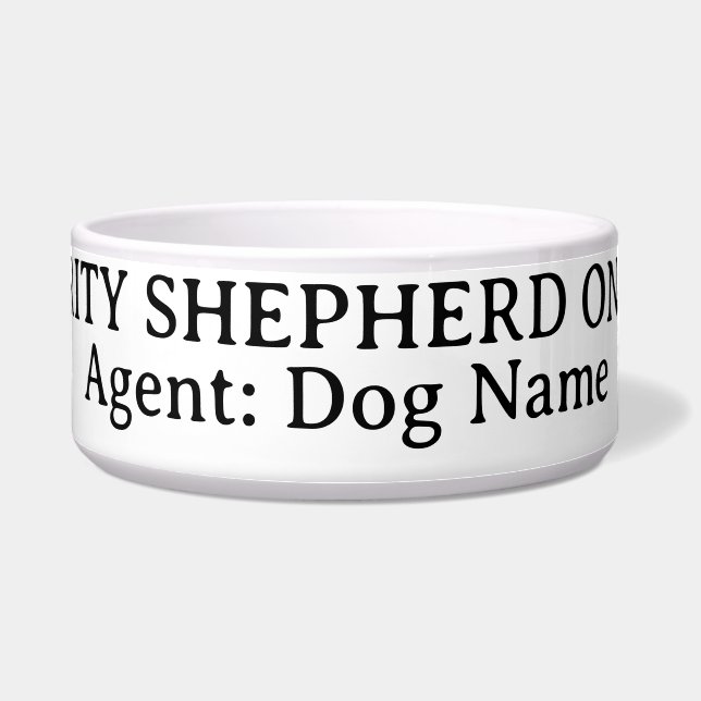 Tigela German Shepherd Dog Bowl (Frente)