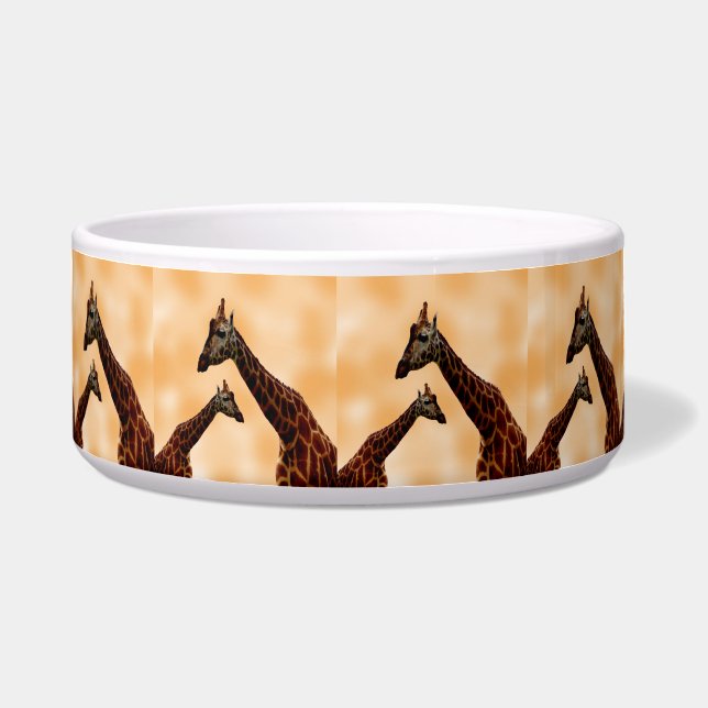 Tigela Giraffe Double Trouble, Pet Bowl (Frente)