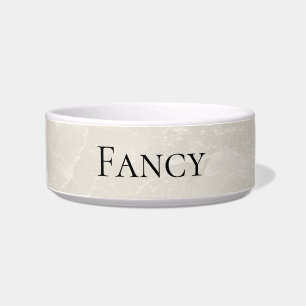 Tigela Glam White Ivory Pearl