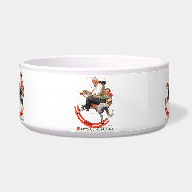 Tigela Gramps no cavalo de balanço (Frente)