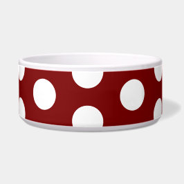 Tigela Grande para Animais de Estimação Vermelha E