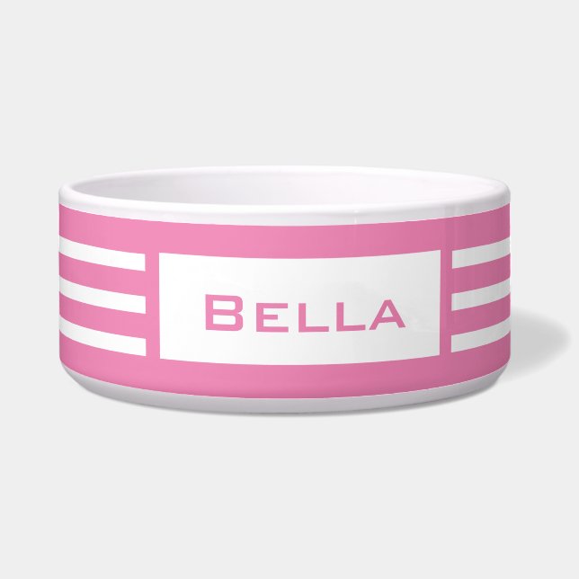 Tigela Grande Personalizada para Animais de Estima (Frente)
