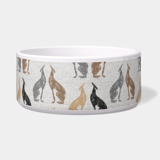 Tigela Greyhound Lover Gift (Frente)