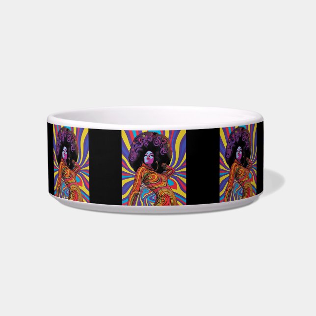 Tigela Groovy Retro Pet Bowl (Frente)