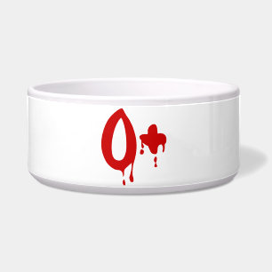 Tigela Grupo Sanguíneo O+ Hospital #Horror Positivo
