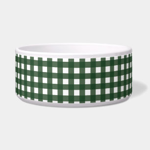 Tigela Guingão verde e branco