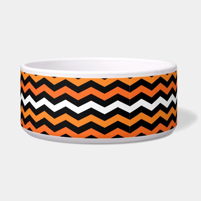 Tigela Halloween Chevron Stripe Bowl (Direita)