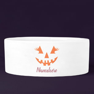 Tigela Halloween da Girly Jack O Lanterna Pumpkin Persona