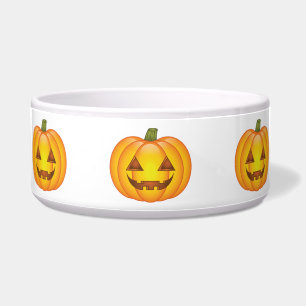 Tigela Halloween Jack O’Lanterna Cartoon Pumpkins