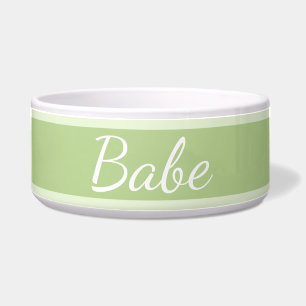 Tigela HAMbyWhiteGlove - Dog Comida Bowl - Limão leve