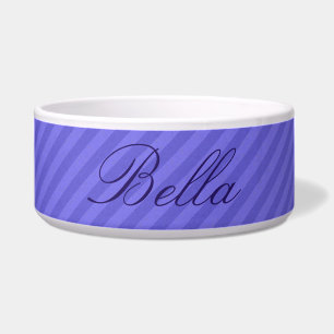 Tigela HAMbyWhiteGlove - Dog comida Bowl - Purple Diagona