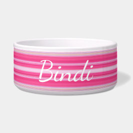 Tigela HAMbyWhiteGlove - Dog comida Bowl - Rosa