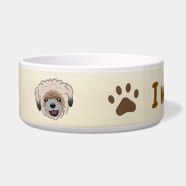 Tigela Happy Shih Tzu Dog Lover I Wows (Esquerda)