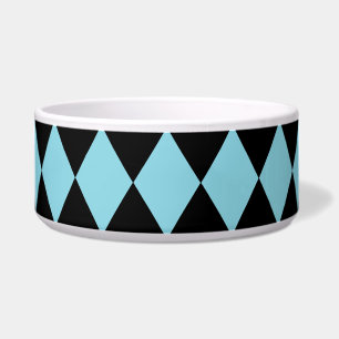 Tigela Harlequin Sky e Black