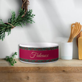 Tigela Holly Berries Christmas